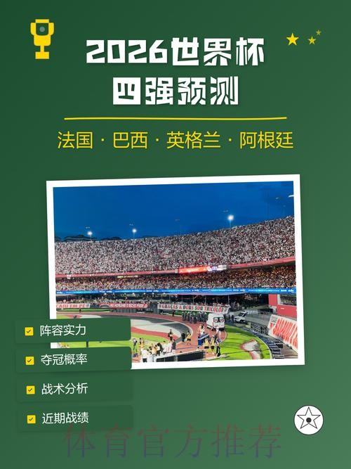 2026世界杯预测最新最佳